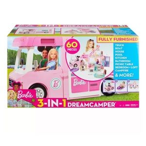 Barbie 3-in-1 DreamCamper Playset by Mattel